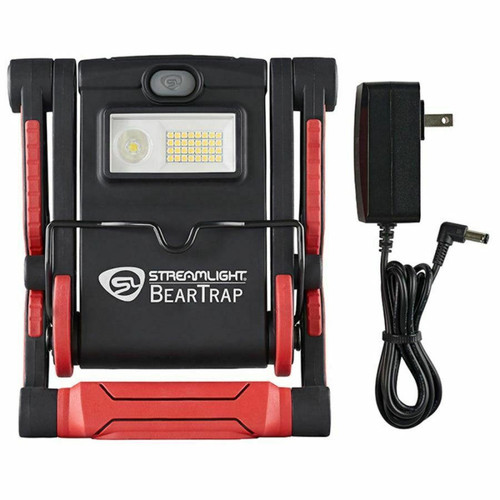  Streamlight Beartrap 120V Ac Rechargeable Worklight Flashlight - Red 