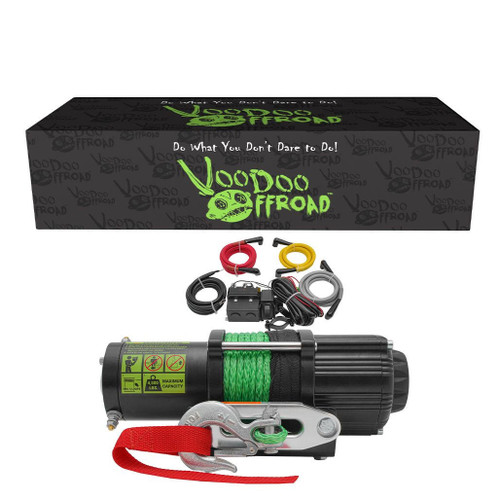  Voodoo Offroad Summoner 4500 Lb Utv Winch With 50 Ft Synthetic Rope 