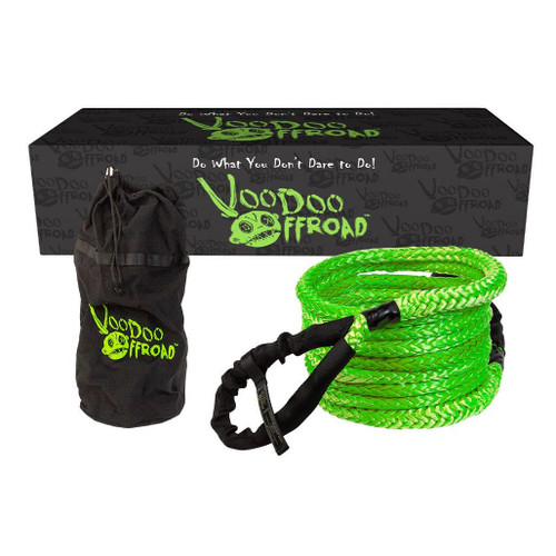  Voodoo Offroad 3/4 Inch X 30 Foot Green Recovery Rope 