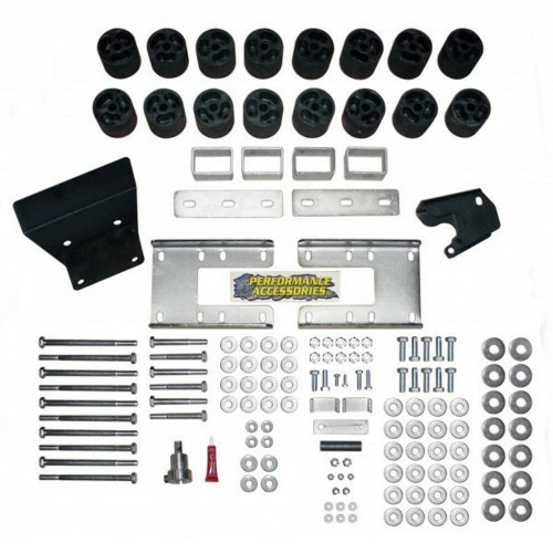 PERFORMANCE ACCESSORIES Performance Accessories 09-18 Ram 1500 3" Body Lift Kit 