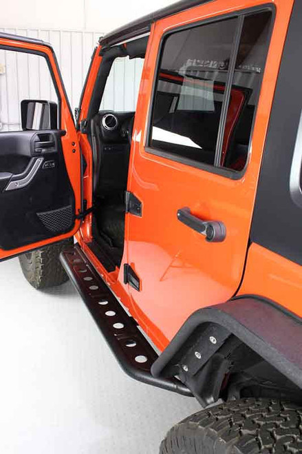 Fishbone Offroad 07-18 Jeep Wrangler Jk 4-Door Side Step Slider   Fishbone Offroad 07-18 Jeep Wrangler Jk 4-Door Side Step Slider