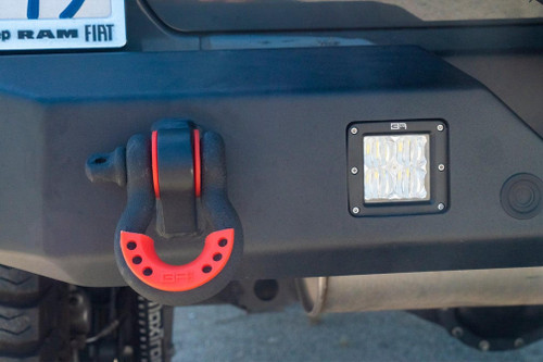 Body Armor 4X4 3/4" Black D-Ring With Isolators (Single)   Body Armor 4X4 3/4" Black D-Ring With Isolators (Single)