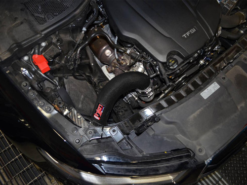 Injen 16-18 Audi A6 2.0T Cold Air Intake System (Wrinkle Black)   Injen 16-18 Audi A6 2.0T Cold Air Intake System (Wrinkle Black)