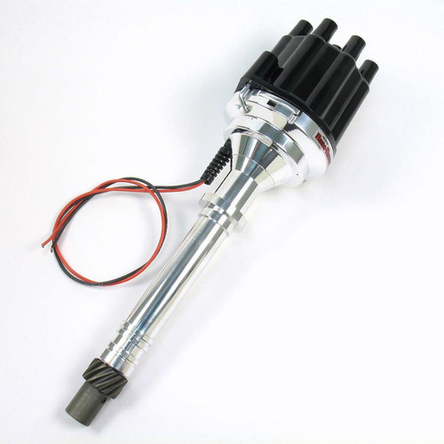 PERTRONIX IGNITION Pertronix Ignition Sbc/Bbc Billet Dist. W/ Black Cap 