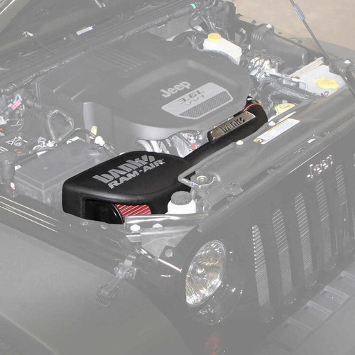 Banks Power 12-18 Jeep Wrangler Jk 3.6L Ram-Air Intake System - Oiled Filter   Banks Power 12-18 Jeep Wrangler Jk 3.6L Ram-Air Intake System - Oiled Filter