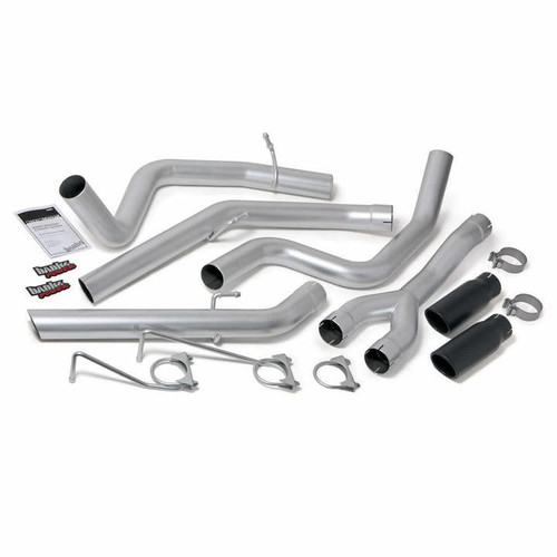  Banks Power 14-19 Ram 1500 3.0L Ecodiesel 3" Monster Exhaust System - Cerakote Black Tip 