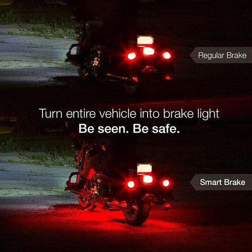 XKGlow Xkglow Ks-Moto-Pro Xkchrome App Control Multicolor Motorcycle Led Underbody Kit  XKGlow Xkglow Ks-Moto-Pro Xkchrome App Control Multicolor Motorcycle Led Underbody Kit