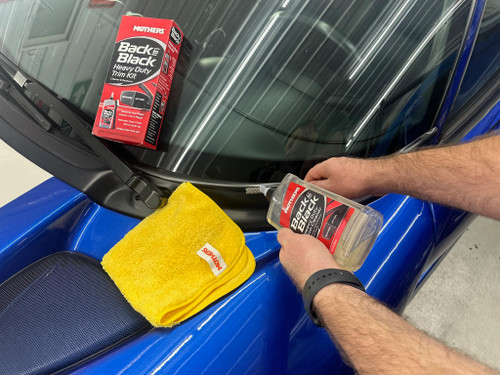 Mothers Back-To-Black Heavy Duty Trim Cleaner Kit - 12 Oz