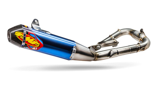  Fmf Racing 09-22 Yamaha Yfz450r/X Factory 4.1 Rct Titanium Exhaust System (Carbon Cap) 