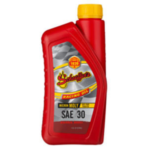  Schaeffer Mfg Co 110 Micron Moly Sae 30 Racing Oil - 1 Qt 