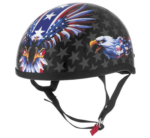  River Road Skid Lids Flame Eagle Original Helmet 