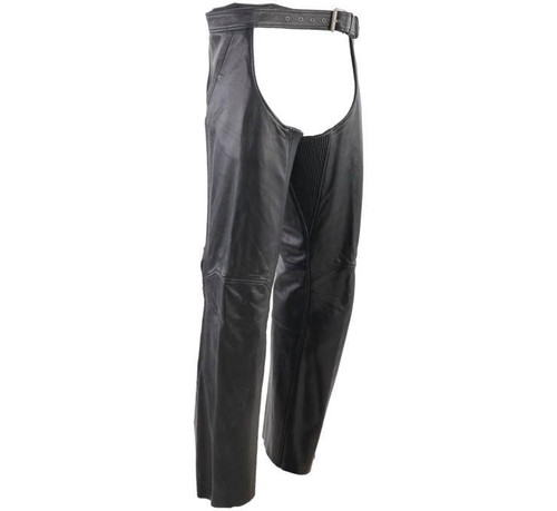  River Road Men's Plains Leather Chaps 