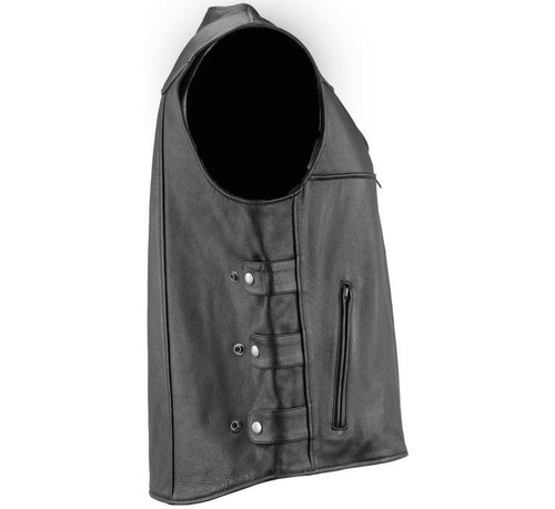 River Road Men's Plains Leather Vest   River Road Men's Plains Leather Vest