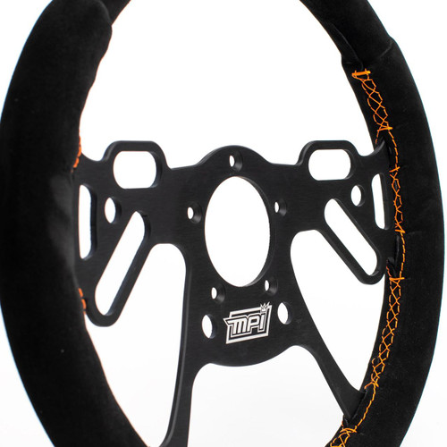  MPI 12" Flat Drag Racing Steering Wheel - 5-Bolt 