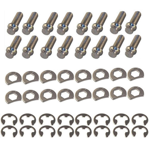 STAGE 8 FASTENERS Stage 8 Fasteners S/S Header Bolt Kit - 6Pt. 3/8-16 X 1In (16) 8953 