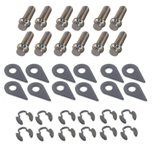STAGE 8 FASTENERS Stage 8 Fasteners Header Bolt Kit - 12Pt. 3/8-16 X 1In (12) 8936 