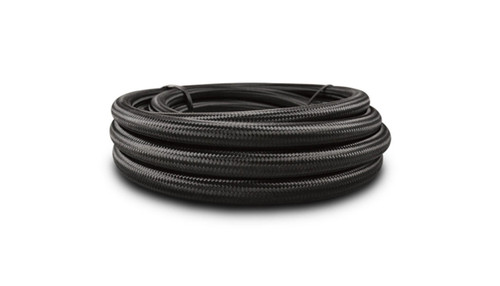 VIBRANT PERFORMANCE Vibrant Performance 10Ft Roll Of Black Nylon Braided Flex Hose Ptfe 19006 