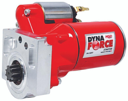 MSD IGNITION Msd Ignition 65-81 Olds/Pontiac V8 High Torque Dynaforce Starter - Red 