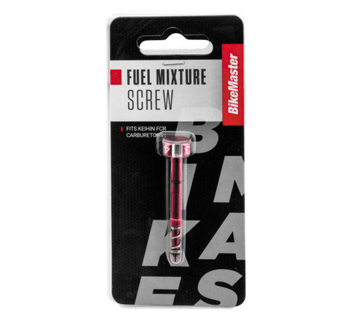 Bikemaster Keihin Fcr Fuel Mixture Screw - Red   Bikemaster Keihin Fcr Fuel Mixture Screw - Red