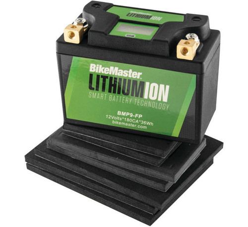  Bikemaster Lithium-Ion 2.0 Bmp9-Fp Battery - 180 Cca 