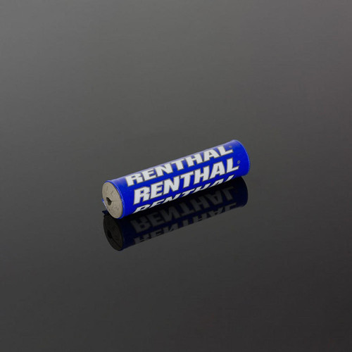  Renthal Mini Sx Pad (205Mm/8.5In) - Blue/Silver/White (Grey Foam) 