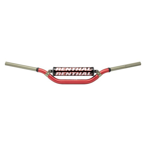 Renthal 16-23 Ktm Sx125-450 Twinwall Handlebar - Mcgrath Bend (Red)
