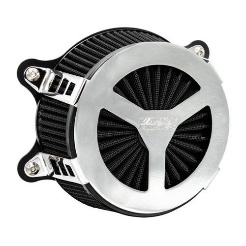  Vance & Hines 08-17 Harley Davidson Touring/Tri Glide/Softail V02 Radiant Iii Intake - Chrome 