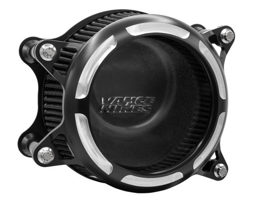  Vance & Hines 17-23 Harley Davidson Touring/Tri Glide/Softail V02 Insight Intake - Wrinkle Black 