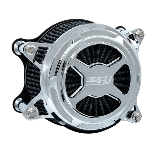  Vance & Hines 17-23 Harley Davidson Touring/Tri Glide/Softail V02 X Intake - Chrome 