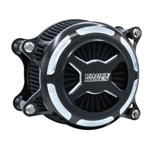  Vance & Hines 17-23 Harley Davidson Touring/Tri Glide/Softail V02 X Intake - Black Contrast 