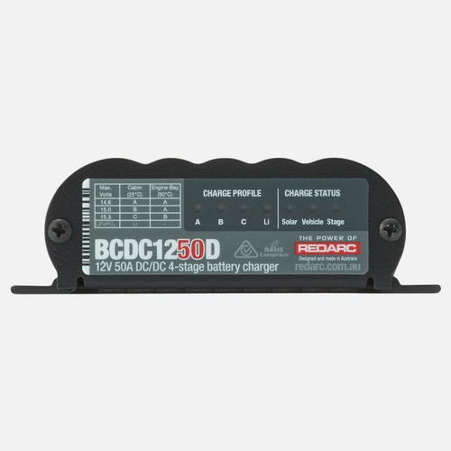  Redarc Bcdc Classis 50A In-Vehicle Dc Battery Charger 