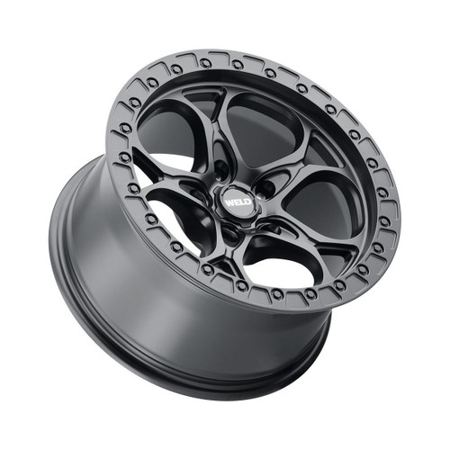 WELD RACING Weld Racing Ledge W108 17X9 / 5X127 / -12 Offset - Satin Black Finish  WELD RACING Weld Racing Ledge W108 17X9 / 5X127 / -12 Offset - Satin Black Finish