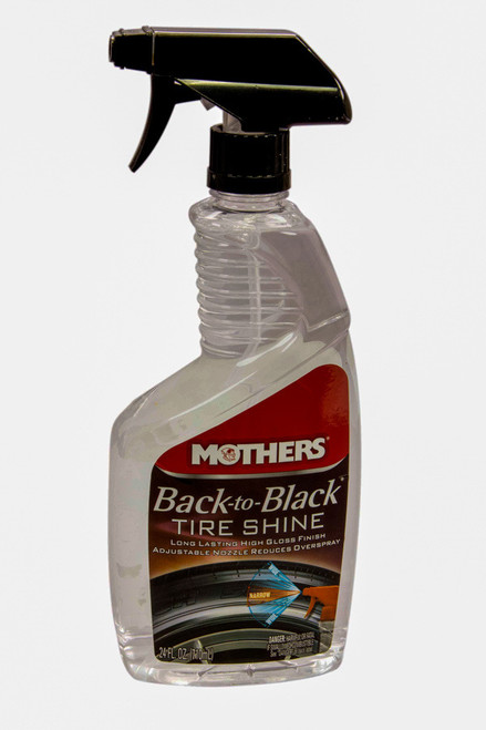 Mothers Back-To-Black Tire Shine - 24 Oz