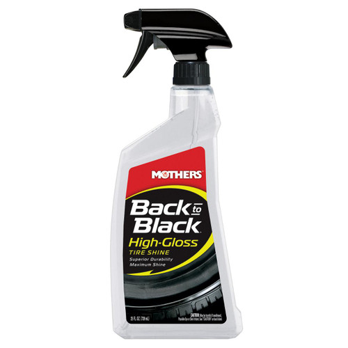 MOTHERS Mothers Back-To-Black Tire Shine - 24 Oz 