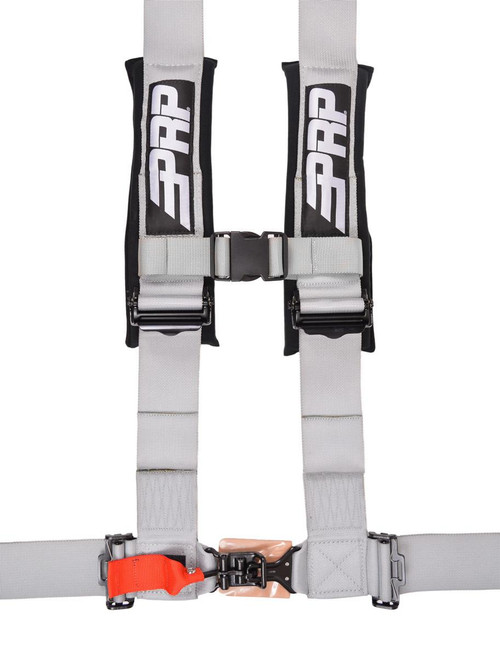  Prp Seats 4.3 (4 Point - 3" Belt) Harness - Silver 