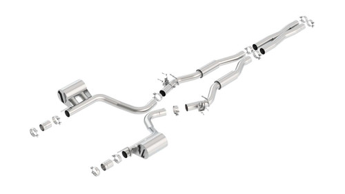 BORLA Borla 15-23 Dodge Challenger Srt Hellcat S-Type Catback Exhaust System - No Tips 