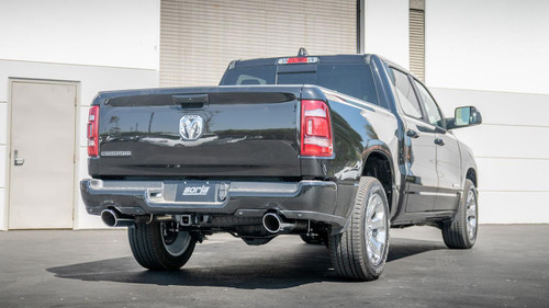 BORLA Borla 19-24 Ram 1500 Atak Dual Rear Exit Catback Exhaust System - Polished Tips  BORLA Borla 19-24 Ram 1500 Atak Dual Rear Exit Catback Exhaust System - Polished Tips