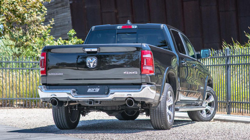 BORLA Borla 19-24 Ram 1500 Atak Dual Rear Exit Catback Exhaust System - Black Tips  BORLA Borla 19-24 Ram 1500 Atak Dual Rear Exit Catback Exhaust System - Black Tips