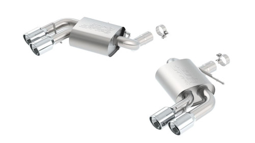 BORLA Borla 16-23 Chevy Camaro Ss S-Type Axle-Back Exhaust System - Polished Tips  BORLA Borla 16-23 Chevy Camaro Ss S-Type Axle-Back Exhaust System - Polished Tips