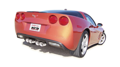 BORLA Borla 05-08 Chevy Corvette Base (C6) S-Type Ii Axle-Back Exhaust System  BORLA Borla 05-08 Chevy Corvette Base (C6) S-Type Ii Axle-Back Exhaust System