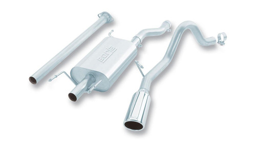 BORLA Borla 05-12 Toyota Tacoma Crew Cab S-Type Single Exit Catback System 