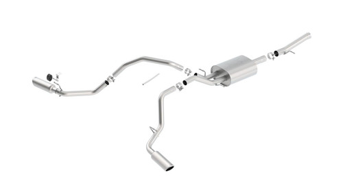 BORLA Borla 14-18 Gmc Sierra 1500 Atak Dual Side Exit Catback Exhaust System - Polished Tips 