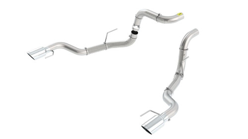 BORLA Borla 17- 20 Ford F-150 Tail Pipe Kit - Polished Tips 