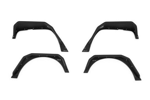 Dv8 Offroad 07-18 Jeep Wrangler Jk Spec Series Fender Flares - Front & Rear 