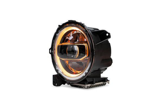 Dv8 Offroad 18-24 Jeep Wrangler Jl / Gladiator Jt Led Headlights - Chrome   Dv8 Offroad 18-24 Jeep Wrangler Jl / Gladiator Jt Led Headlights - Chrome
