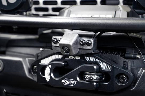 Dv8 Offroad 21-24 Ford Bronco Front Camera Relocation Bracket   Dv8 Offroad 21-24 Ford Bronco Front Camera Relocation Bracket