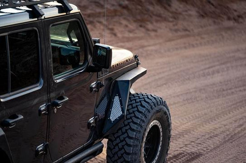  Dv8 Offroad 18-24 Jeep Wrangler Jl Armor Fender Flares - Front & Rear 