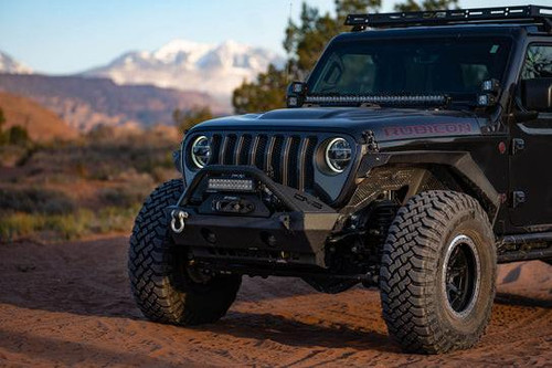  Dv8 Offroad 18-24 Jeep Wrangler Jl Armor Fender Flares - Front & Rear 