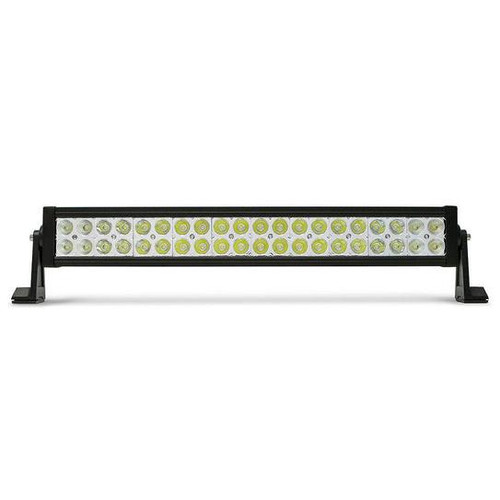  Dv8 Offroad Dual Row Led Light Bar With Chrome Face - 20" 