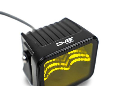 Dv8 Offroad 3 Inch Elite Seires Led Amber Pod Light   Dv8 Offroad 3 Inch Elite Seires Led Amber Pod Light